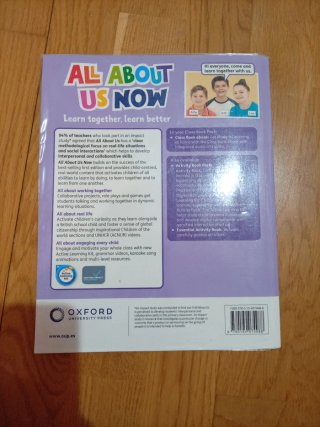Libro inglés 5 primaria all about us. Oxford