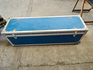 Maleta Flight Case 108x33x31cm Azul