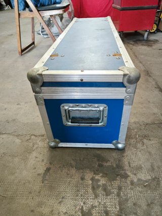 Maleta Flight Case 108x33x31cm Azul