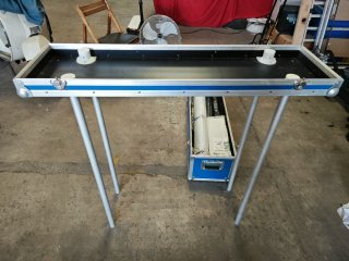 Maleta Flight Case 108x33x31cm Azul