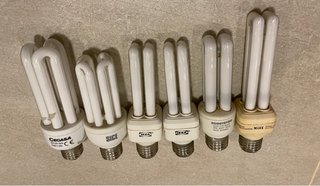Lote 6 Bombillas Bajo Consumo E27