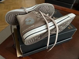 Converse Marrones Talla 41 (1 puesta)