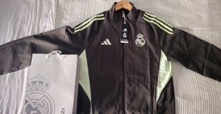 Chaqueta Real Madrid Adidas Negra Nueva
