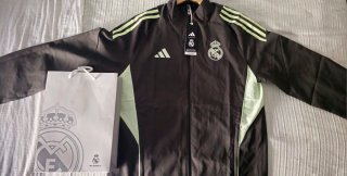 Chaqueta Real Madrid Adidas Negra Nueva