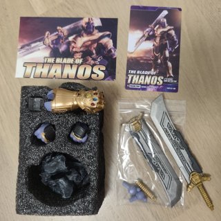 Thanos SHFiguarts Endgame + Espada Accesorios