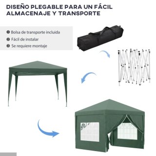 Carpa Verde y Blanca