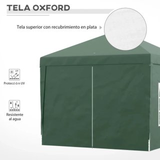 Carpa Verde y Blanca