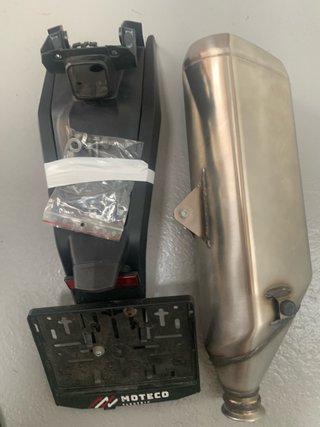 Piezas Husqvarna: Guardabarros y Escape