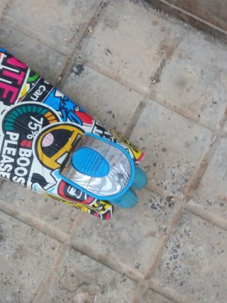 Patinete infantil 3 ruedas decorado