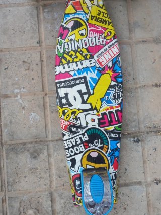 Patinete infantil 3 ruedas decorado