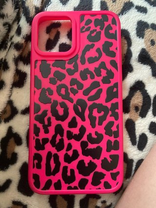 Funda iPhone 11 Pro Leopardo Rosa