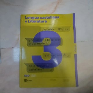 libros de texto de 3°y 4° de la Eso