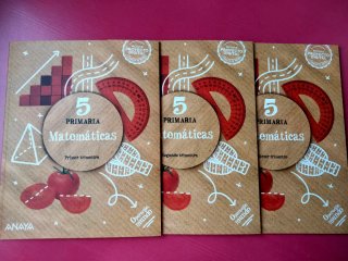 Libro matemáticas 5 primaria Anaya Operación Mundo