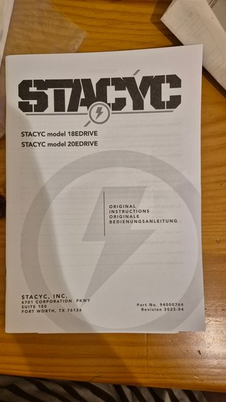 Bicicleta Eléctrica Stacyc KTM 2025