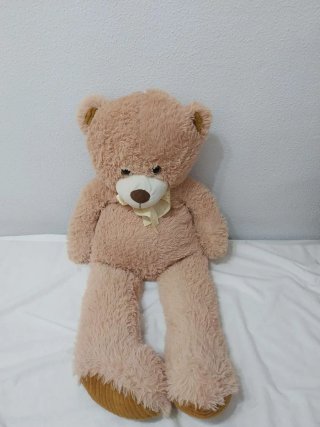 Oso de peluche grande marrón