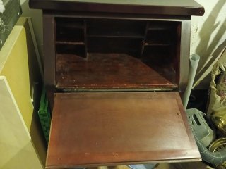 Buro Escritorio Madera Vintage
