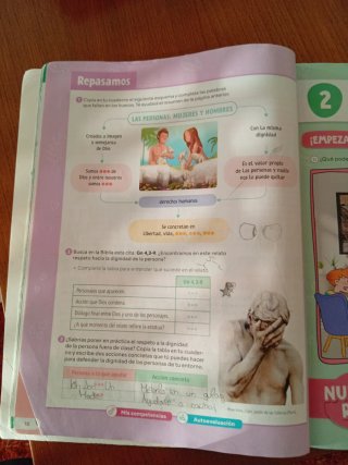 Revuela Religión católica, 5 primaria. Edén