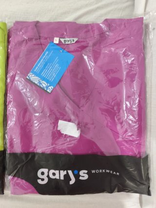 Camisetas Uniforme Gary's Talla L (Pistacho/Malva)