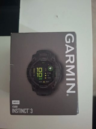 Garmin Instinct 3 AMOLED Negro/Gris