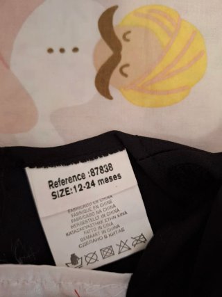 Disfraz Caperucita Roja Talla 12-24 meses