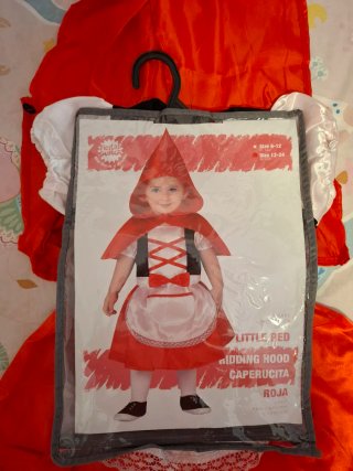 Disfraz Caperucita Roja Talla 12-24 meses