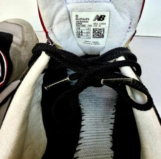 Zapatillas New Balance 574 Negras Rojas