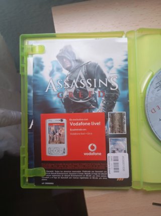 Assassin’s Creed Xbox 360 Disco+ Manual y Folleto