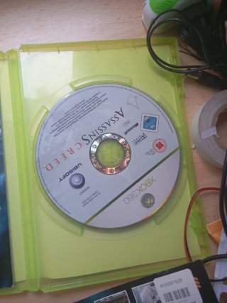 Assassin’s Creed Xbox 360 Disco+ Manual y Folleto