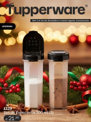 Caja Hot Dog y Set de 2 Especieros