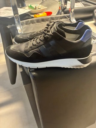 Scarpe Hogan uomo nere e blu