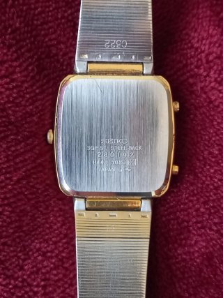 Reloj Seiko Ana-Digi Alarma Cronógrafo