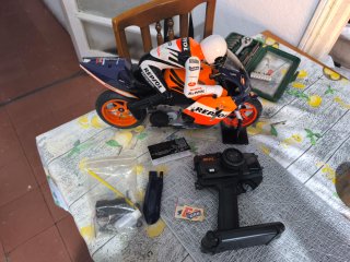 Moto RC Gasolina Honda Repsol RC