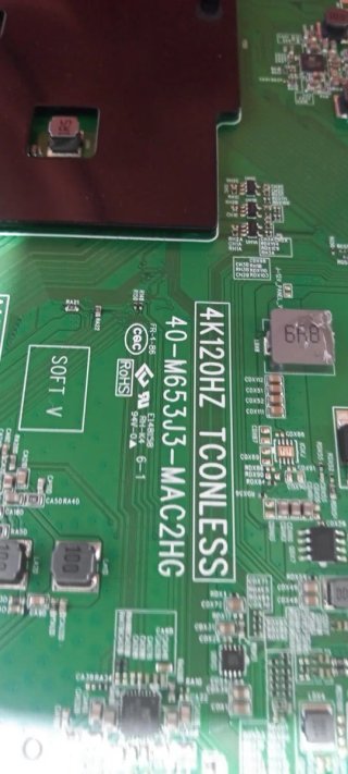TCL 75C8K 40-M653J3-MAC2HG M653J3 MT9653