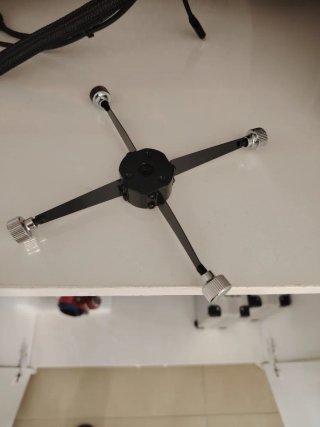 Araña telescopio newton