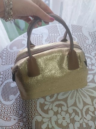 Bolso Parfois Dorado Nuevo