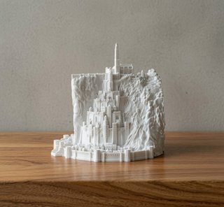 Maqueta Minas Tirith El Señor De Los Anillos