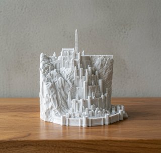 Maqueta Minas Tirith El Señor De Los Anillos
