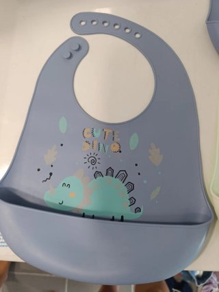 Pack 4 Baberos Silicona Niños Regulables Sin BPA