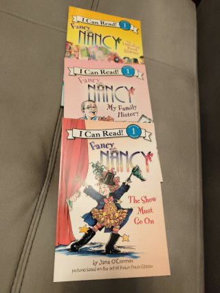 Libros infantiles en inglés  Fancy Nancy