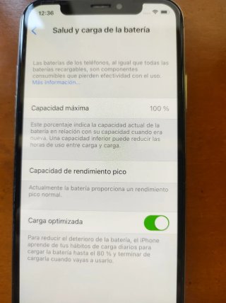 iPhone X, plata, 256 GB, con caja y cable