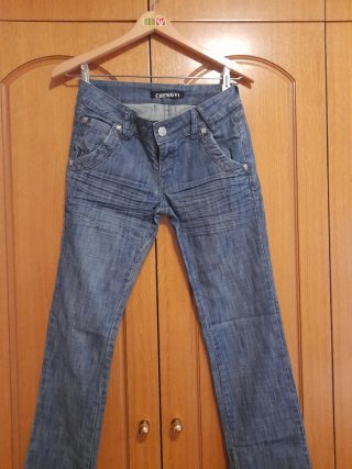 Pantalón vaquero CHENGYI azul