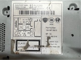Radio Original Alfa Romeo MiTo Blaupunkt