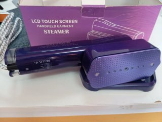 Vaporizador de Ropa LCD Táctil Morado