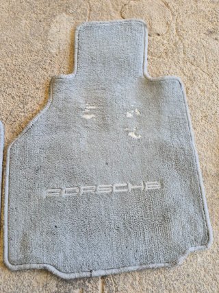 Alfombrillas Porsche Boxster 986 Delanteras Grises