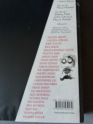 THE ART OF TIM BURTON PRECINTADO