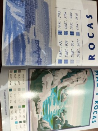 6 revistas punto de cruz
