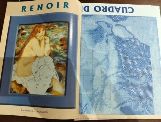 6 revistas punto de cruz