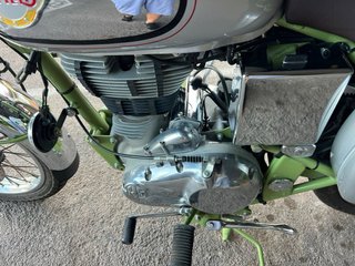 Royal Enfield Bullet Trials 500 Verde/Plata