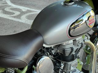 Royal Enfield Bullet Trials 500 Verde/Plata