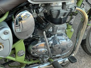 Royal Enfield Bullet Trials 500 Verde/Plata